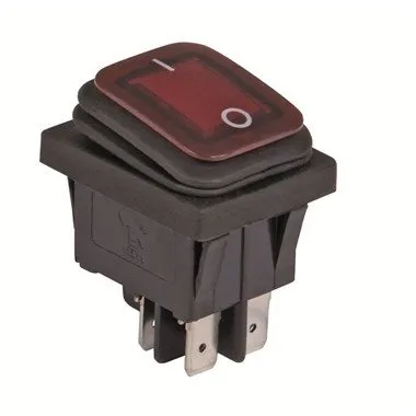 15A 250VACSu Geçirmez Rocker Anahtarı