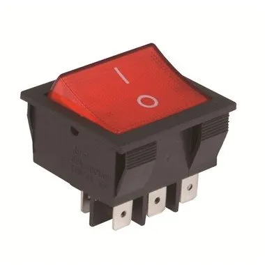 3 Sıra Ayaklı 30A Rocker Anahtarı